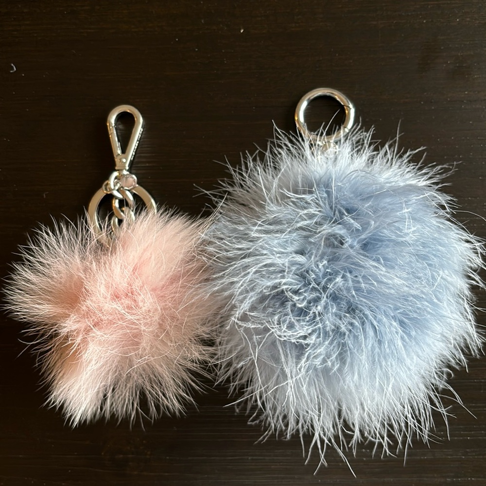 Michael Kors Pom Pom Bag Charm Bundle